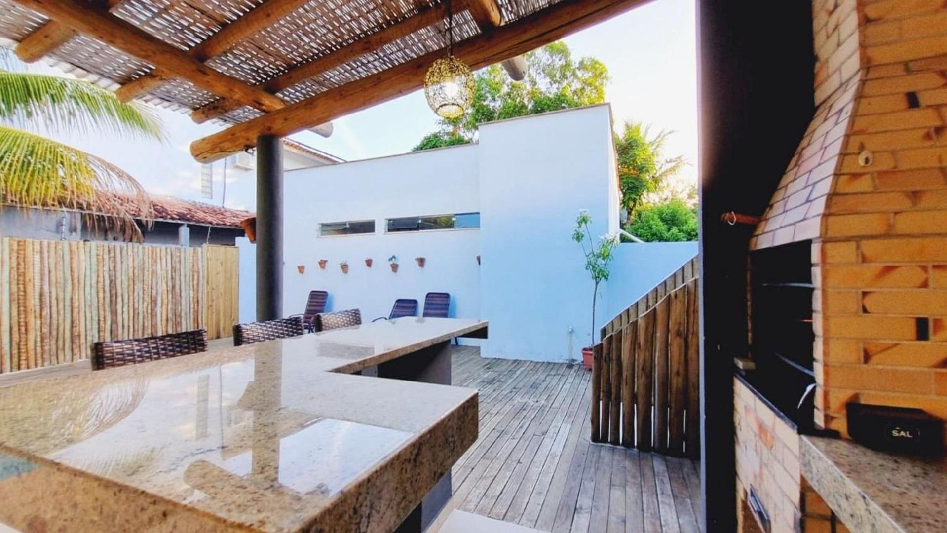 Casa Com Piscina E 4 Quartos Em Porto Seguro Bagian luar foto