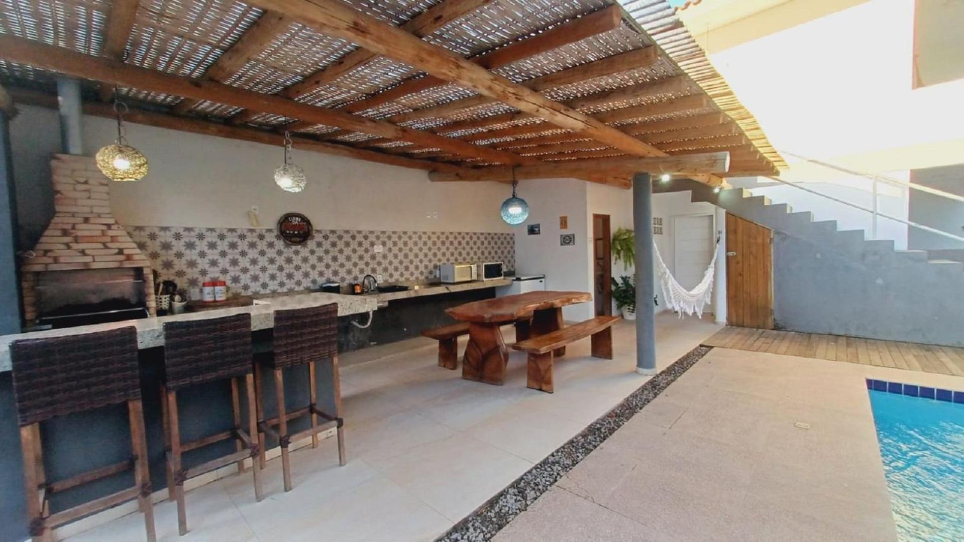 Casa Com Piscina E 4 Quartos Em Porto Seguro Bagian luar foto